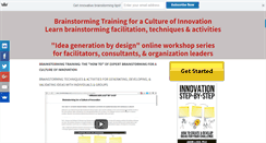 Desktop Screenshot of brainstormingtechniques.org